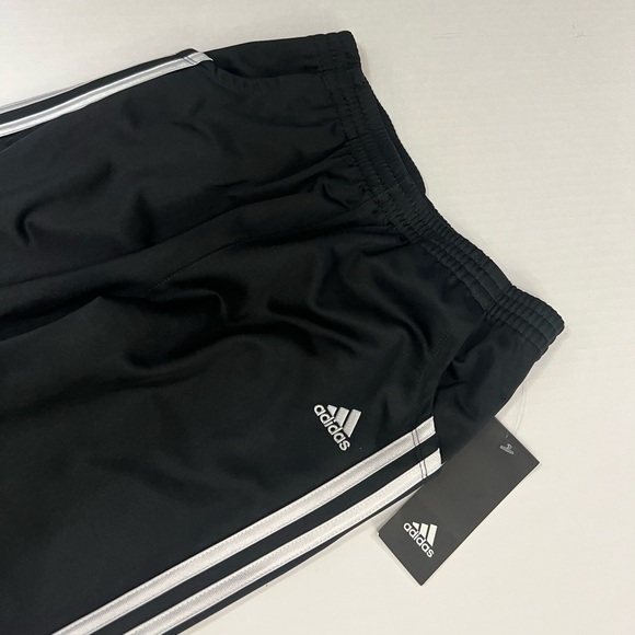 Adidas Black and White Joggers with Iconic Stripes - Picture 3 of 10